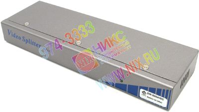 MultiCo EW-S004VEC 4-Port Video Splitter (VGA15M+4xVGA15F) + ..