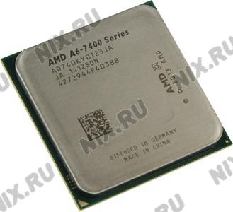 CPU AMD A6-7400K  (AD740KY) 3.5 GHz/2core/SVGA RADEON R5/ 1Mb/65W/5 GT/s Socket FM2+
