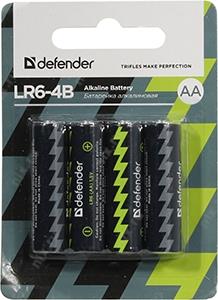 Defender LR6-4B Size AA,  (alkaline) . 4  56012