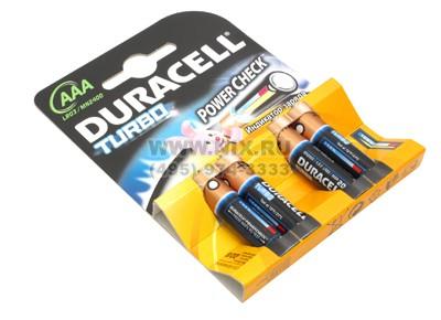 Duracell PLUS/TURBO (MAX) MX/MN2400-4 (LR03) Size
