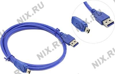 Greenconnection GC-U3A2109-1m  USB 3.0 A--mini-B 10P 1