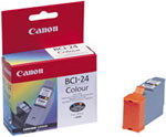  Canon BCI-24 Color  i450/455/475D, PIXMA iP1000/1500/2000/MP110/MP130, SmBs MPC190/MP360/370/390