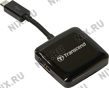 Transcend TS-RDP9K USB micro-B OTG SDXC/microSDHC Card Reader/Writer +1portUSB2.0