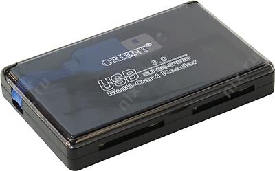 Orient CR-305 USB3.0 2xMMC/SDXC+2xmicroSD Card Reader/Writer