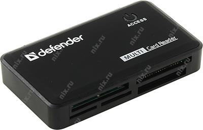 Defender Optimus 83501 USB2.0 CF/xD/MMC/RSMMC/SDHC/miniSDHC/microSDHC/MS(/PRO/Duo/M2) Card Reader/Writer