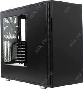 Miditower Fractal Design FD-CA-DEF-R5-BKO-W Define R5 Blackout Black ATX  ,  