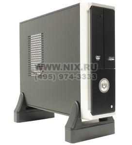 Desktop Exegate MI-205 Black(&Silver) Mini-ITX 300W (24+4) EX156810RUS