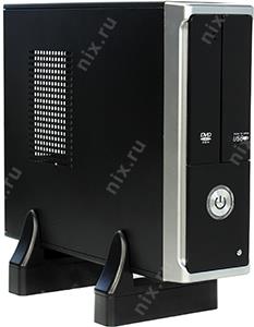 Desktop Exegate MI-205 Black(&Silver) Mini-ITX 400W (24+4) EX242551RUS