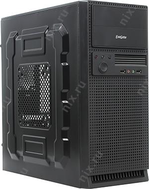 Miditower Exegate TP-210 Black&Silver ATX  