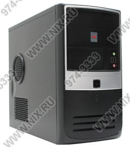 Minitower INWIN EMR003 Black-Silver/Gray MicroATX 450W (24+4+6)
