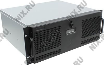 Server Case 4U Procase GM438D-B-0 Black, E-ATX,  , LCD display
