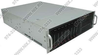 Server Case SuperMicro CSE-835TQ-R800B Black 8xHotSwap SAS/SATA, DVD, E-ATX 800W HS 3U RM
