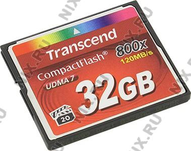 Transcend TS32GCF800 CompactFlash Card 32Gb 800x