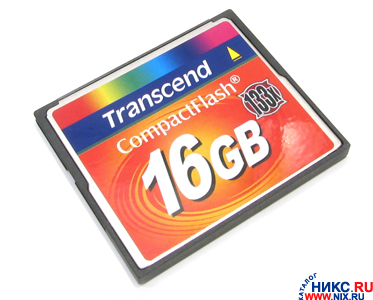 Transcend TS16GCF133 CompactFlash Card 16Gb 133x