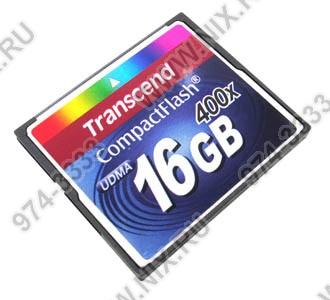 Transcend TS16GCF400 CompactFlash Card 16Gb 400x