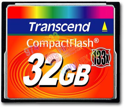 Transcend TS32GCF133 CompactFlash Card 32Gb 133x