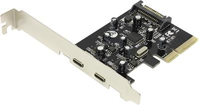 Orient AM-31U2PE-2 (OEM) PCI-Ex4, USB3.1-C, 2 port-ext