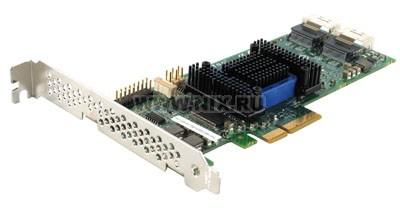 Adaptec RAID 6805E ASR-6805E KIT PCI-E x4, 8-port SAS/SATA 6Gb/s RAID 0/1/1E/10, Cache 128Mb