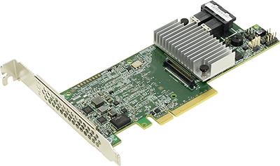 Intel RAID Controller RS3DC080 (RTL) PCI-Ex8, 8port-int SAS/SATA 12Gb/s RAID 0/1/5/6/10/50/60, 1Gb