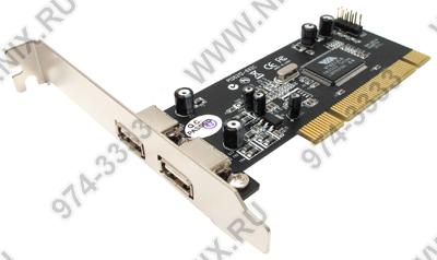 STLab U-164 (RTL) PCI, USB2.0, 2 port-ext