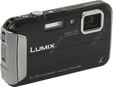 Panasonic Lumix DMC-FT30-K Black (16.1Mpx, 25-100mm, 4x, F3.9-5.7,JPG, SDXC, 2.7