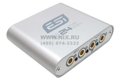 ESI U24XL (RTL) (Analog 2in/2out, S/PDIF in/out, USB2.0)