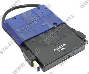 ADATA AHV610-1TU3-CBKBL DashDrive HV610 Black-Blue USB3.0 Portable 2.5