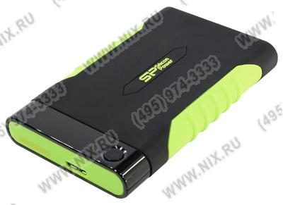 Silicon Power SP010TBPHDA15S3K Armor A15 Black-Green USB3.0 Portable 2.5