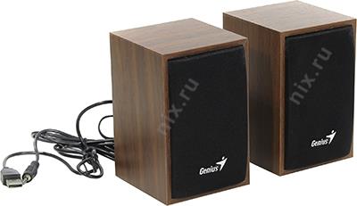  Genius SP-HF160 Wooden (2x2W,   USB) 31731063101