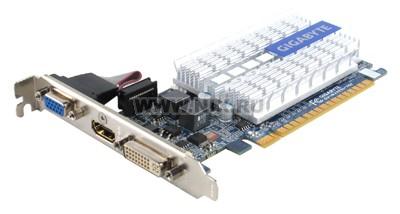 1Gb PCI-E DDR3 GIGABYTE GV-N210SL-1GI (RTL) D-Sub+DVI+HDMI GeForce 210