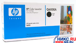  HP Q6000A (124A) BLACK  HP LJ 2600 