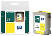  HP C4913A (82) Yellow  HP DesignJet 500/500PS/510/800/800ps/815mfp/820 MFP 