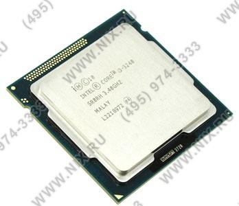 CPU Intel Core i3-3240  3.4 GHz/2core/SVGA HD Graphics 2500/0.5+3Mb/55W/5 GT/s LGA1155