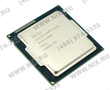 CPU Intel Core i7-4770  3.4 GHz/4core/SVGA HD Graphics 4600/1+8Mb/84W/5 GT/s LGA1150