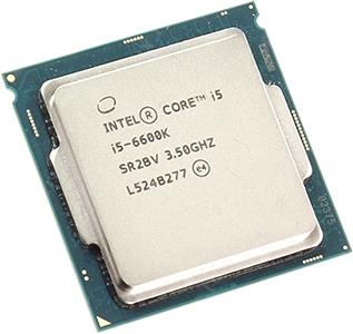 CPU Intel Core i5-6600K 3.5 GHz/4core/SVGA HD Graphics 530/1+6Mb/91W/ LGA1151