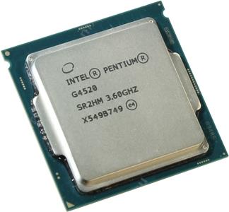 CPU Intel Pentium G4520  3.6 GHz/2core/SVGA HD Graphics 530/0.5+3Mb/51W/8 GT/s LGA1151