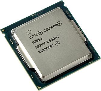 CPU Intel Celeron G3900  2.8 GHz/2core/SVGA HD Graphics 510/0.5+2Mb/51W/8GT/s LGA1151
