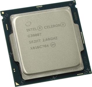 CPU Intel Celeron G3900T  2.6 GHz/2core/SVGA HD Graphics 510/0.5+2Mb/35W/8GT/s LGA1151