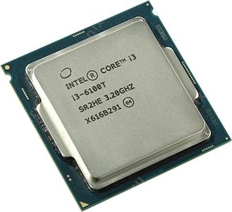 CPU Intel Core i3-6100T  3.2 GHz/2core/SVGA HD Graphics 530/0.5+3Mb/35W/ LGA1151