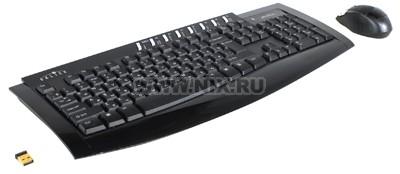 OKLICK Wireless Keyboard & Optical Mouse 230M ( Ergo, /, USB,FM+ 3, Roll, USB, FM)