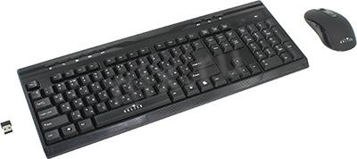 OKLICK Wireless Keyboard & Optical Mouse 280M Black (, USB,FM+ 6, Roll, USB, FM) 337456