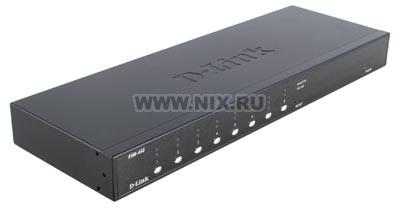 D-Link KVM-440 1U 8-Port KVM Switch (PS/2+PS/2+VGA15pin)(+4 )
