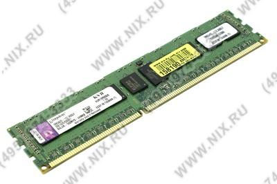 Kingston ValueRAM KVR13R9D8/8 DDR3 RDIMM 8Gb PC3-10600 ECC Registered with Parity CL9