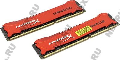 Kingston HyperX Savage HX316C9SRK2/16 DDR3 DIMM 16Gb KIT 2*8Gb PC3-12800 CL9