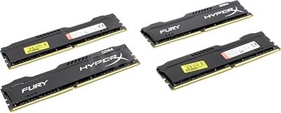 Kingston HyperX Fury HX421C14FBK4/32 DDR4 DIMM 32Gb KIT 4*8Gb PC4-17000 CL14
