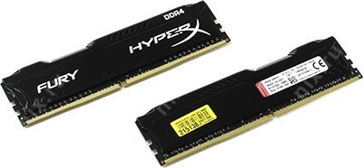 Kingston HyperX Fury HX424C15FBK2/8 DDR4 DIMM 8Gb KIT 2*4Gb PC4-19200 CL15