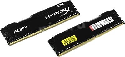 Kingston HyperX Fury HX426C15FBK2/8 DDR4 DIMM 8Gb KIT 2*4Gb PC4-21300 CL15