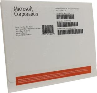 Microsoft Windows Server CAL 2012 1 Clt User .(OEM) R18-03746
