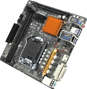 ASRock B150M-ITX (RTL) LGA1151 B150 PCI-E DVI+HDMI GbLAN SATA Mini-ITX 2*DDR4