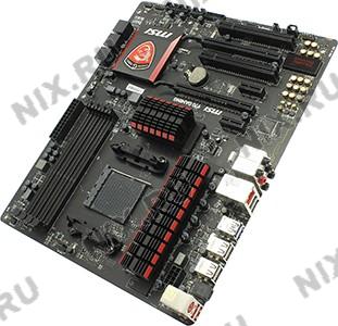 MSI 970 GAMING (RTL) SocketAM3+ AMD 970 2*PCI-E+GbLAN SATA RAID ATX 4*DDR3